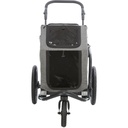 # Fietskar met vering en oploopplank t. 45kg