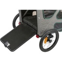 # Fietskar met vering en oploopplank t. 45kg