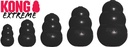 Kong Zwart Extra Large