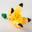 Snackspeeltje ananas 37x37x26cm geel