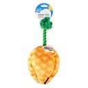 Snackspeeltje ananas 37x37x26cm geel