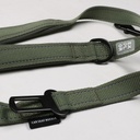 Ultimate Fit On-The-Road leiband Classic 130cm - 25mm Undercover green
