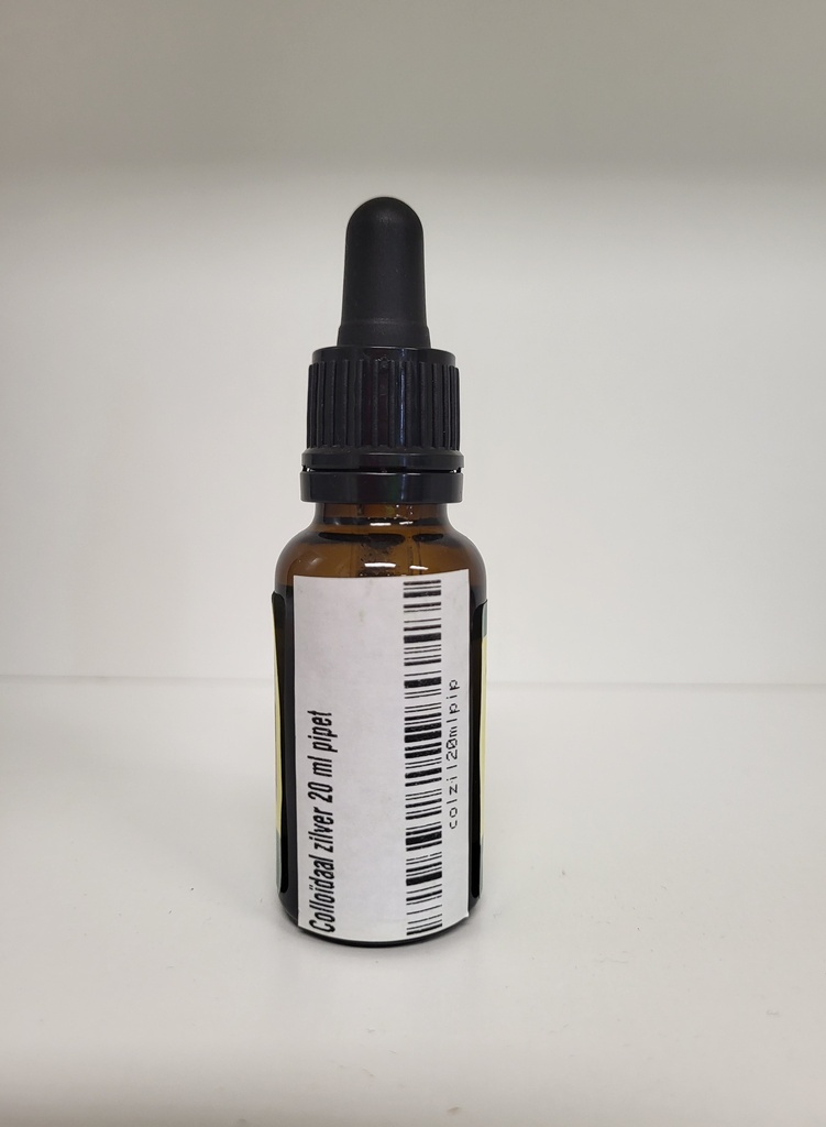 Colloïdaal zilver 20 ml pipet
