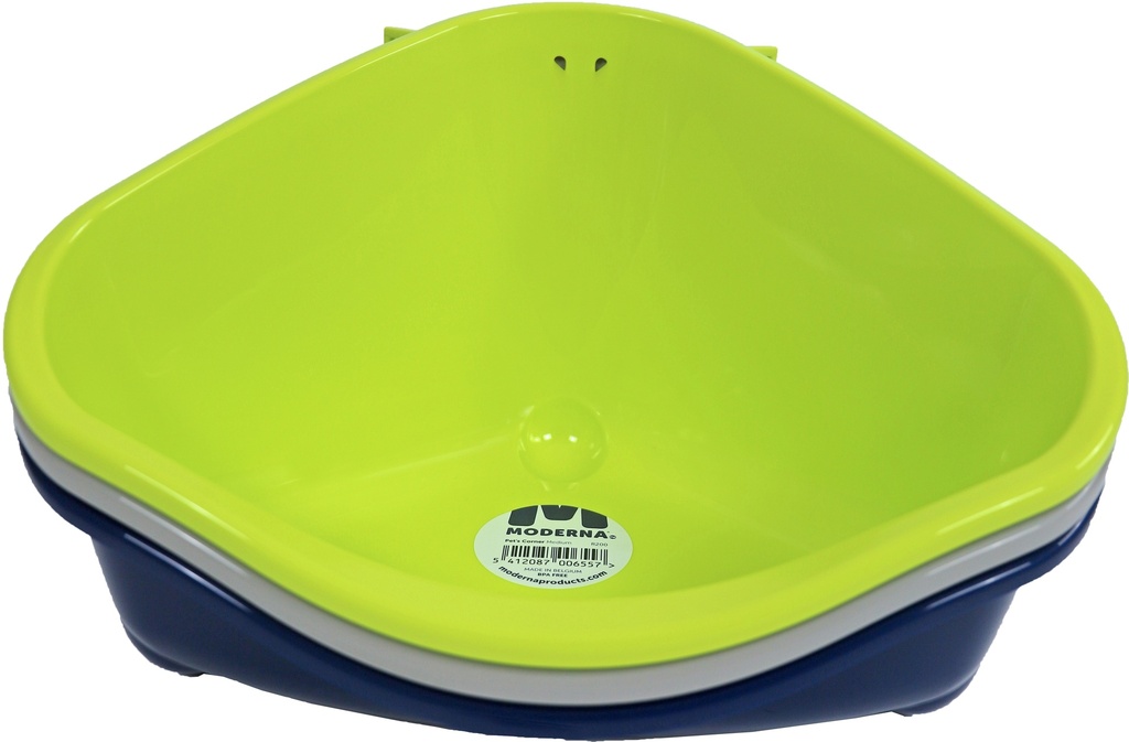 PL. Knaagdiertoilet + Haak grijs medium