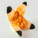 Snackspeeltje meloen 37x37x26cm groen/oranje