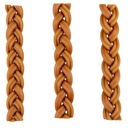 Chew! Gevulde bully twisters 15cm - 7pcs -252g bruin