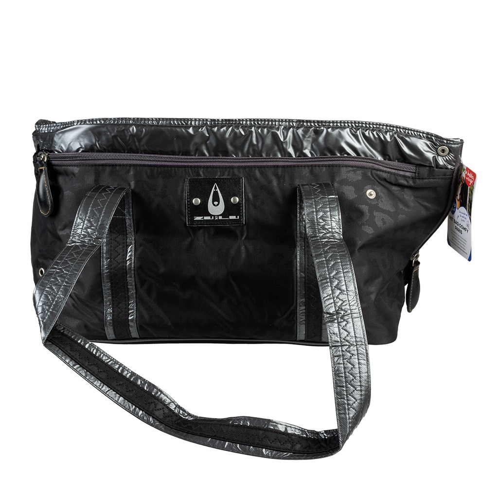 Paris Pet Bag Sporty 39x19x26cm - max. 5kg zwart