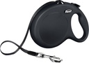 Flexi classic tape L- zwart 8 meter