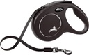 Flexi classic tape M-zwart 5 meter