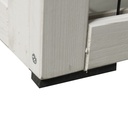 # KONIJNENHOK AURORA 156X53X82,5CM