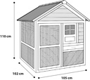 # KONIJNENHOK FLAPPY URBAN 105x103x11