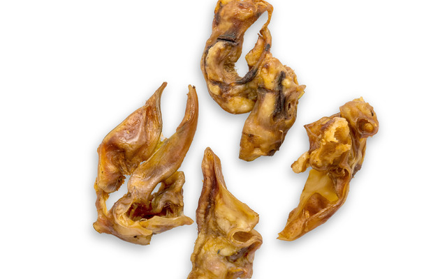 Varkensoor stukjes, à 250gr./zakj