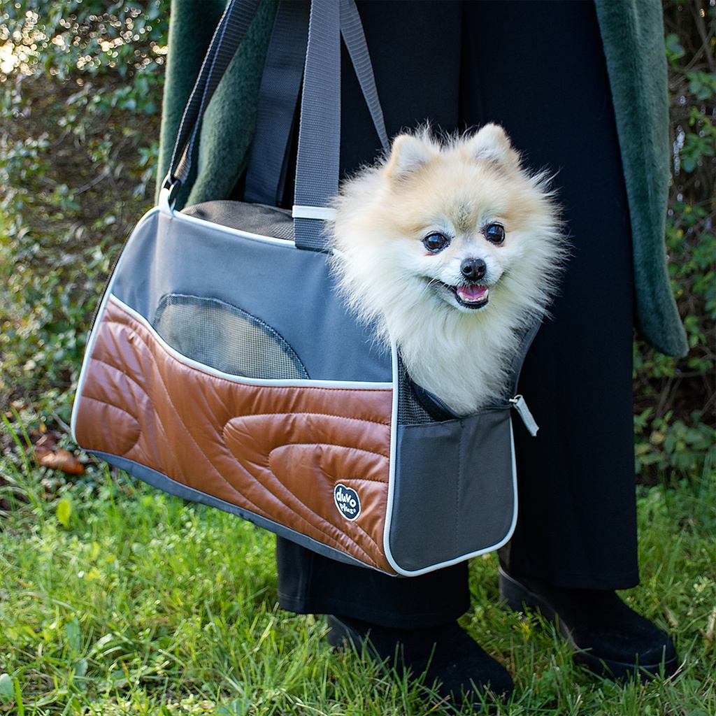 Paris Pet Bag Casual 44x18,5x25,5cm caramel