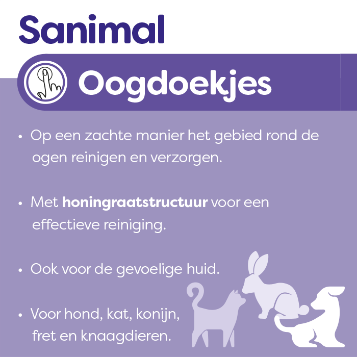 Sanimal Oogdoekjes 100st
