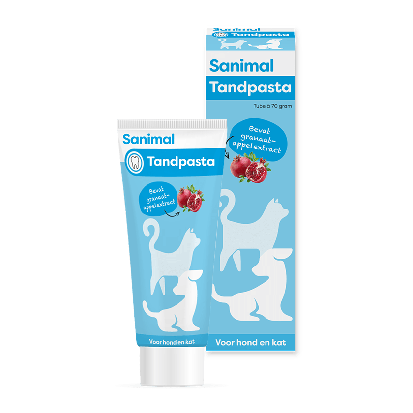 Sanimal tandpasta granaatappel