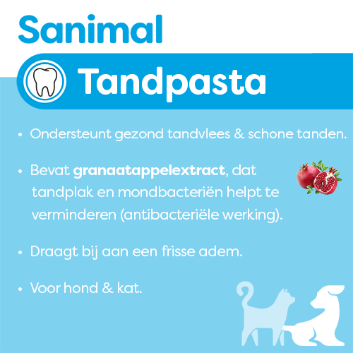 Sanimal tandpasta granaatappel