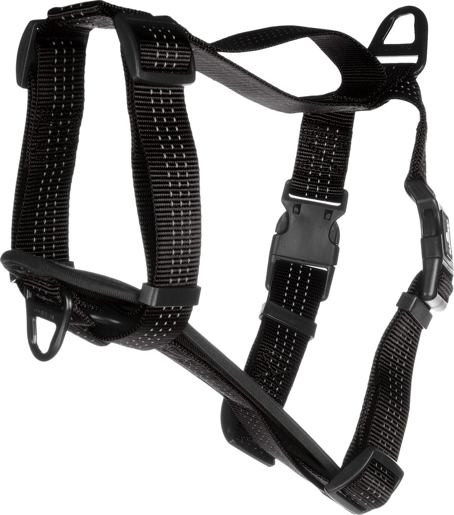 H-HARNAS ZORBA ZWART M 55-75CM 32MM