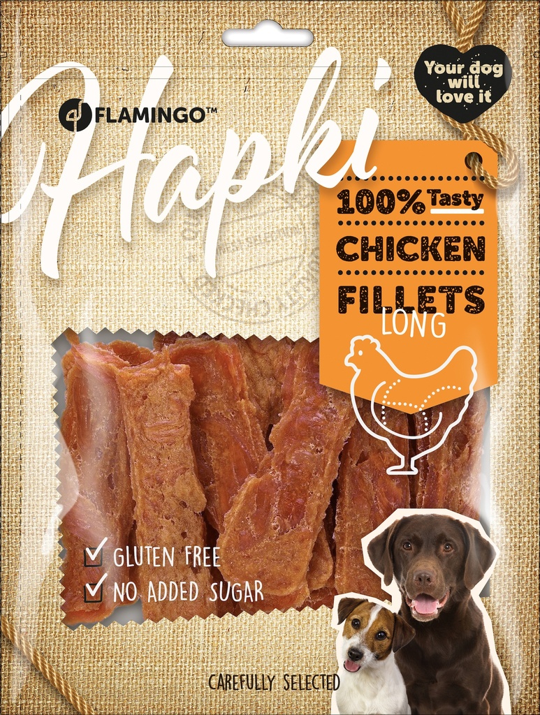 HAPKI KIPFILETS LANG 400 GRAM