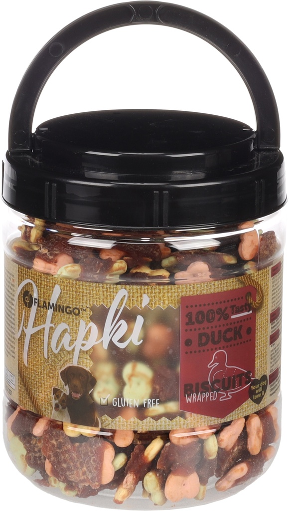 HAPKI KLEINE KOEKJES MET EEND 550 GRAM