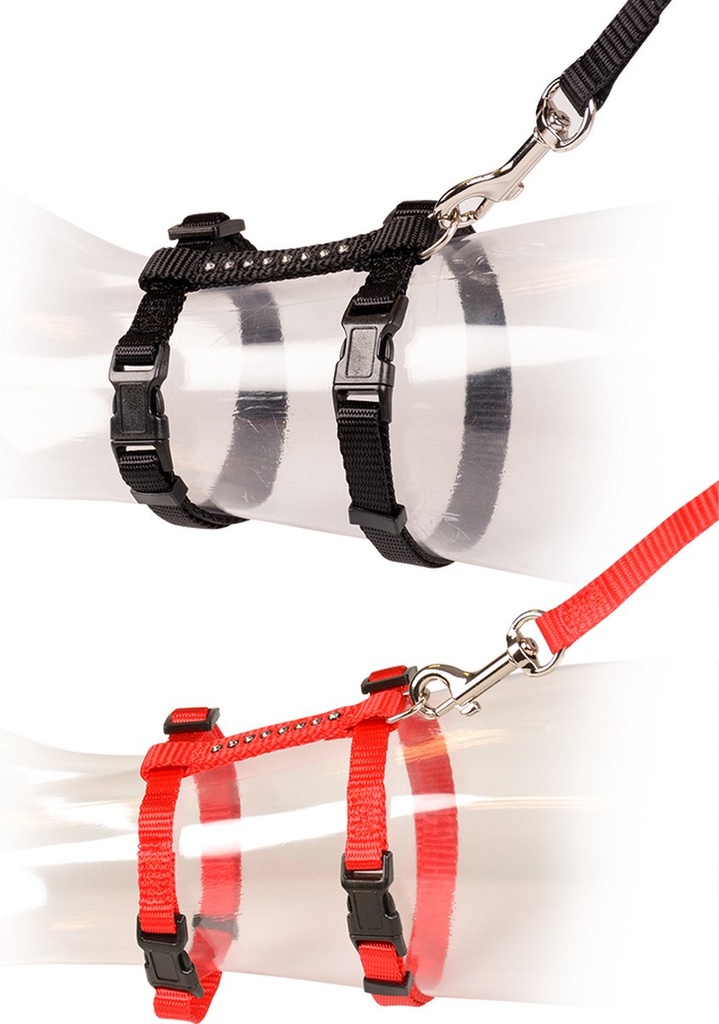 KAT WANDELSET DIAMANTEN 20-35cm / 10mm - 125cm gemengde kleuren