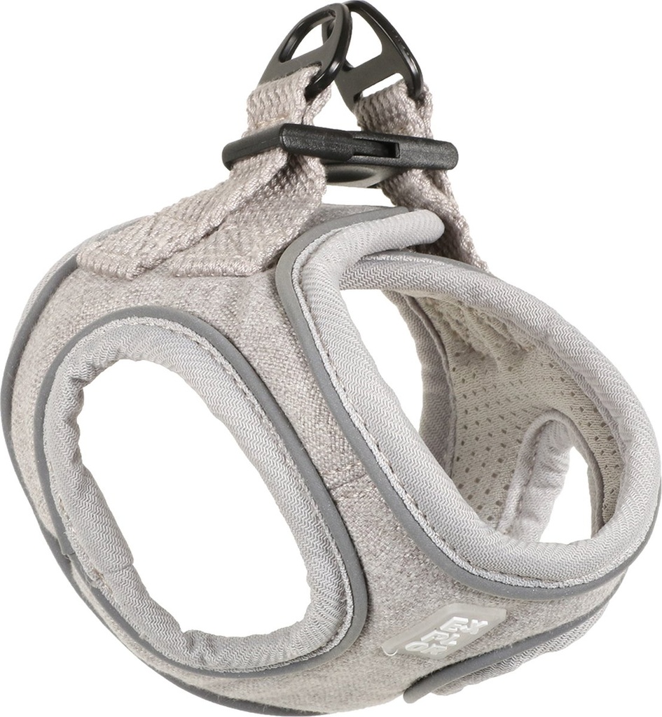 Ultimate fit kleine hond harnas XXXS - 26-30cm grijs