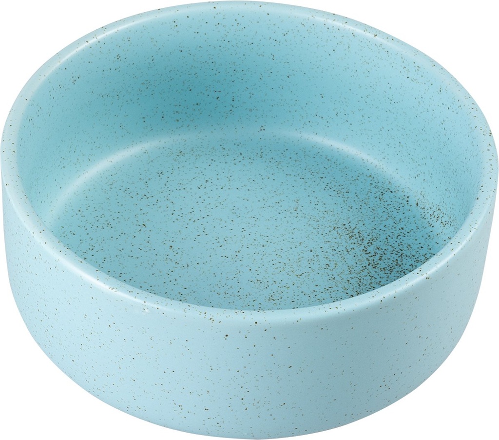 Eetkom Stone Speckle 1500ml - L - 20x20x7,5cm turquoise