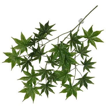 Hangende plant Cannabis 65x40x5cm groen