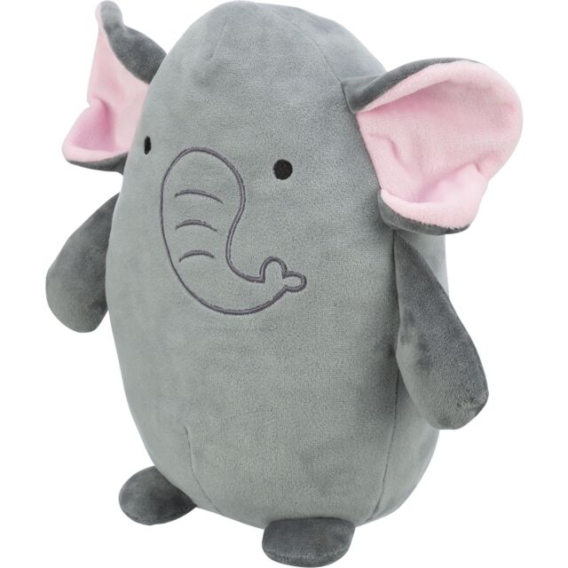 Olifant rond pluche memoryfoam 27cm
