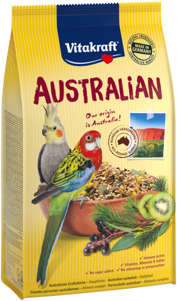 Vitakraft Australian 750 g valkparkiet