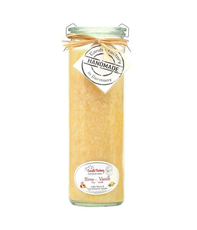 Candle Factory Big Jumbo Kaars Pear/Vanilla