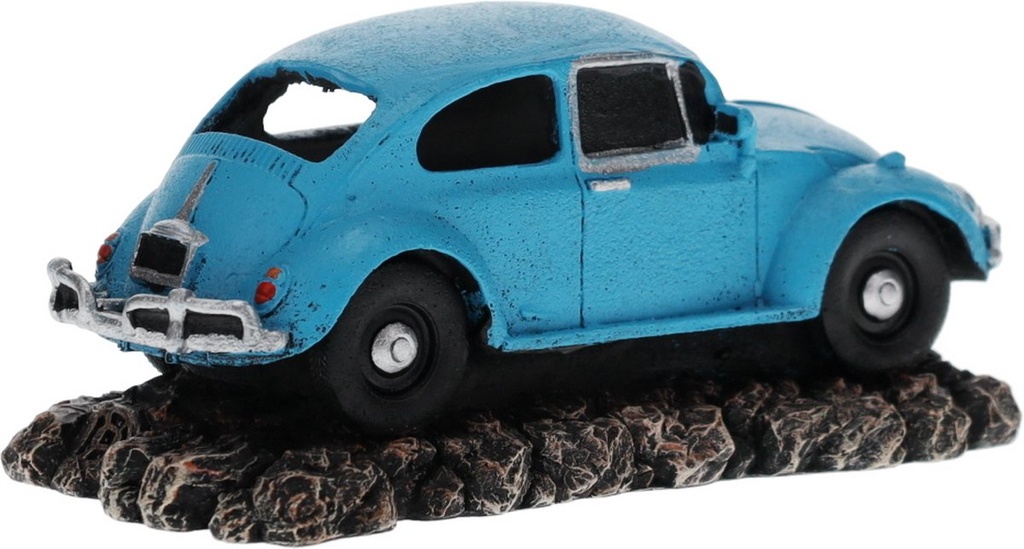 classic car Duits 15x7,5x6,5cm blauw