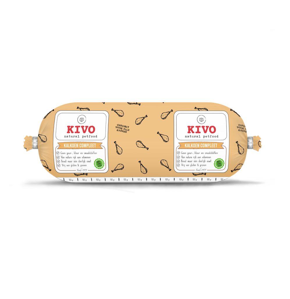 KIVO kalkoen compleet 1 kg