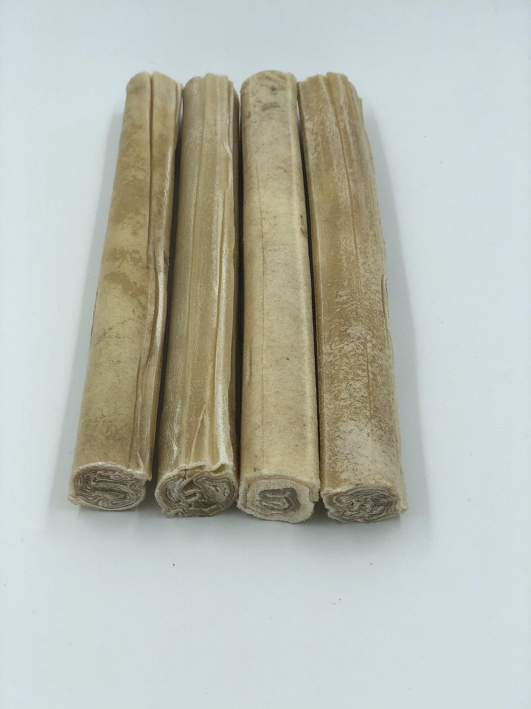 Buffelhuid geperste staaf 10/30 mm 2 stuks