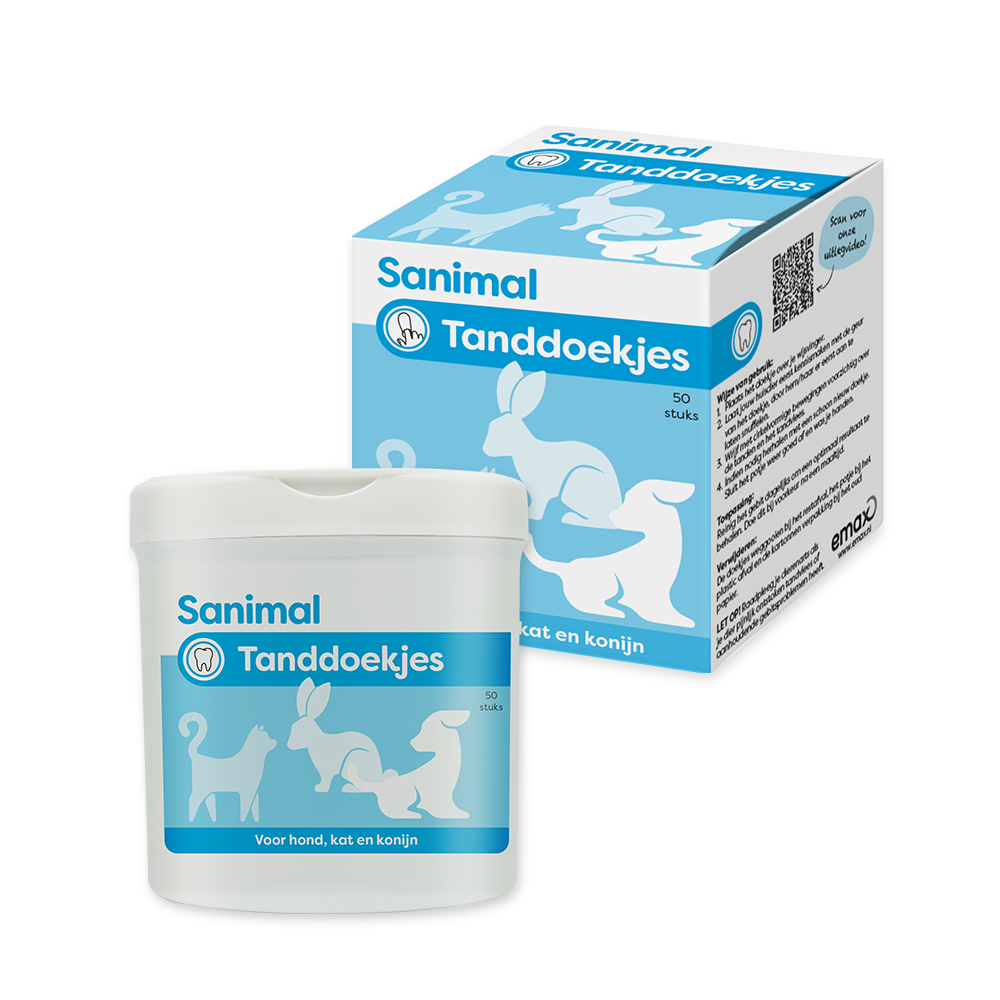 Sanimal Tanddoekjes 50stuks