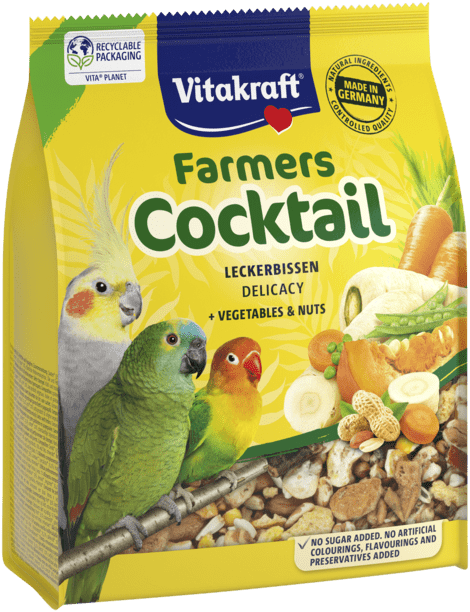 Vitakraft Farmers Cocktail groente+noot PA/GS 250g