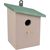 # NestkastGenaro grijs groen dak 14*11*17.5cm