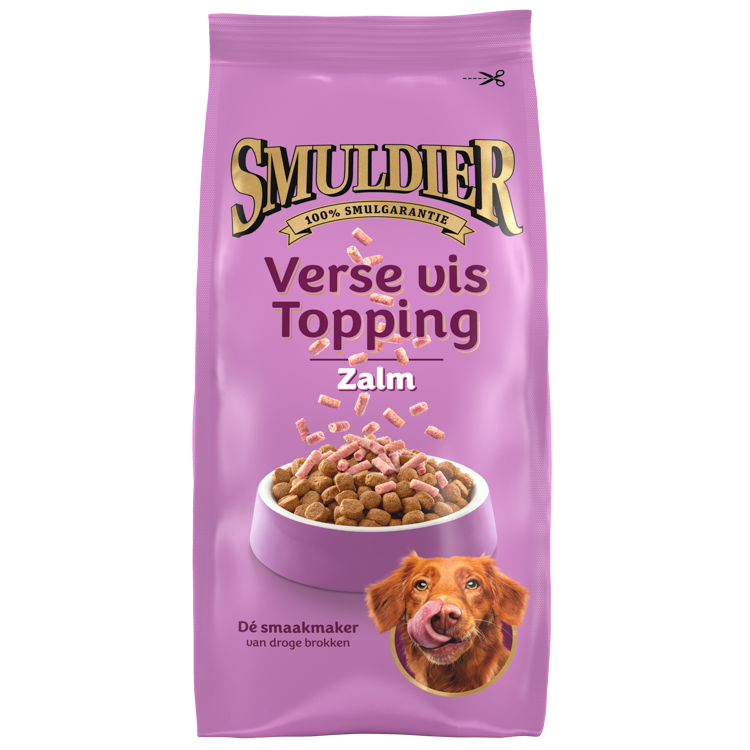 Smuldier verse vis topping zalm 300 gram