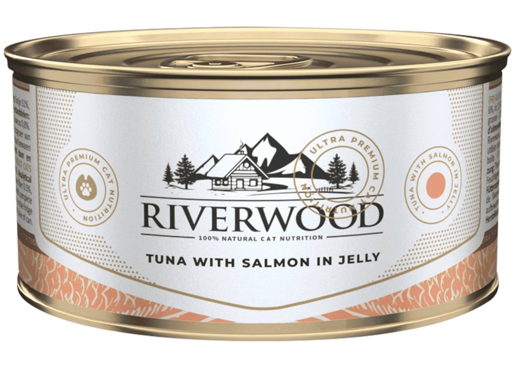 Riverwood Tuna With Salmon In Jelly 85gr