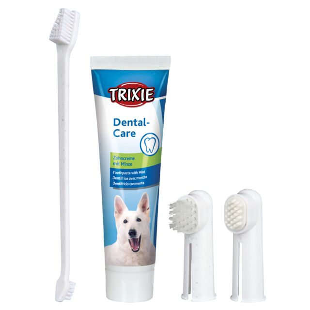 Gebitsverzorgingsset, hond