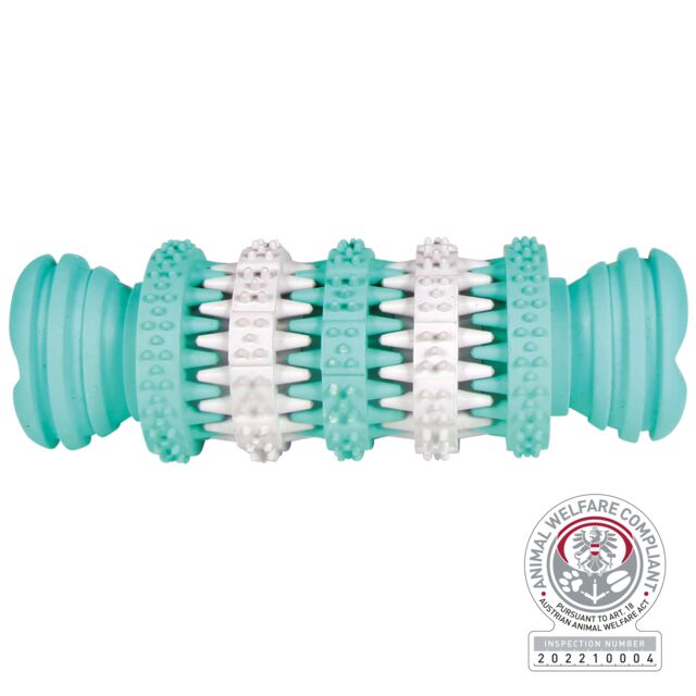 Denta Fun bot, muntsmaak, natuurrubber, 11 cm