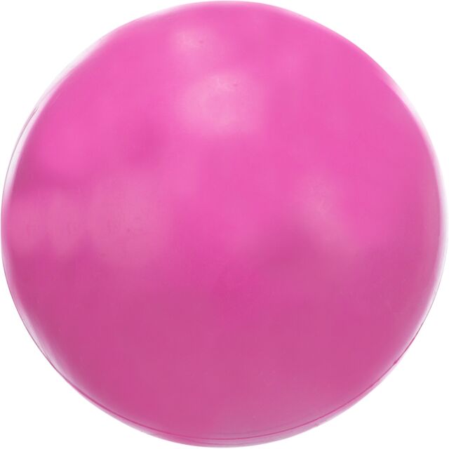 Bal, zonder geluid, natuurrubber, ø 7 cm, pink