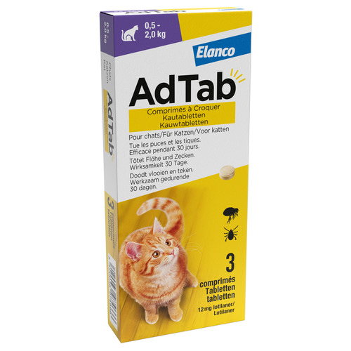 AdTab kat kauwtabl 0,5-2,0kg 3tabl