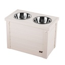 # N.A.P. Piedmont Pet Diner XL Grijs 32x56x38cm