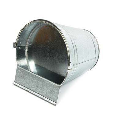 # Drink emmer liggend gegalvaniseerd 6ltr