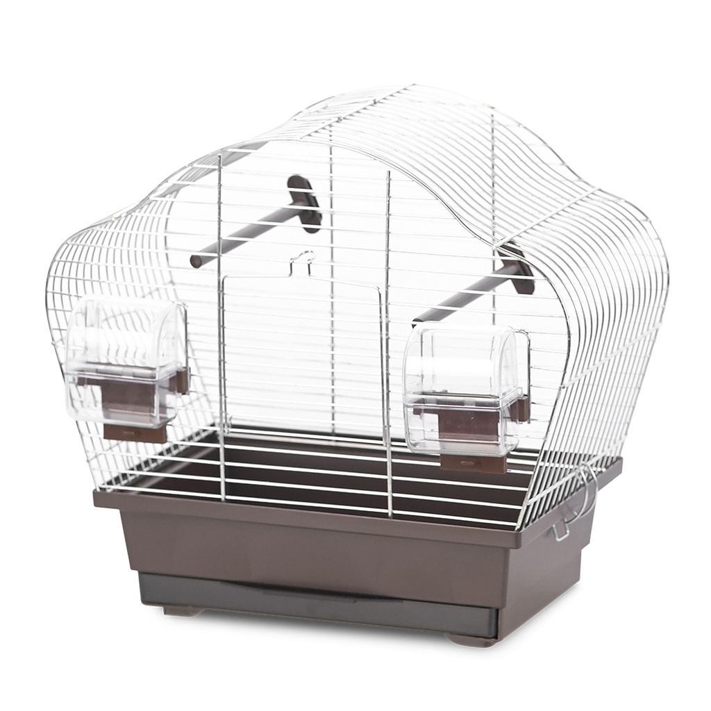 Vogelkooi Natural Lora 34,5x21,5x35cm bruin/zinc