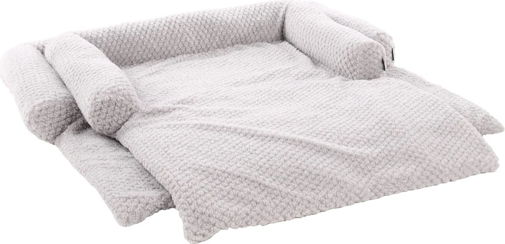 Sofa Beschermer Jacquard Grijs 70x90x10cm
