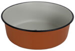Boon eetbak RVS pawprint 20cm/1900ml terracotta