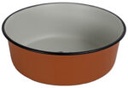 Boon eetbak RVS pawprint 20cm/1900ml terracotta