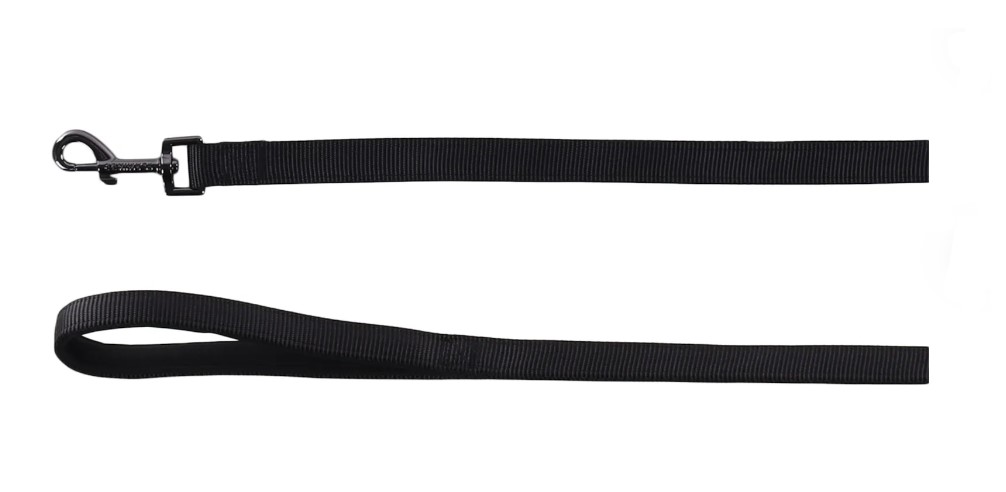 LOOPLIJN MUNI ZWART 130cm 15mm