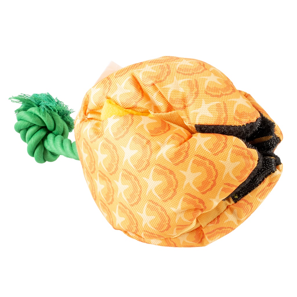 Snackspeeltje ananas 37x37x26cm geel
